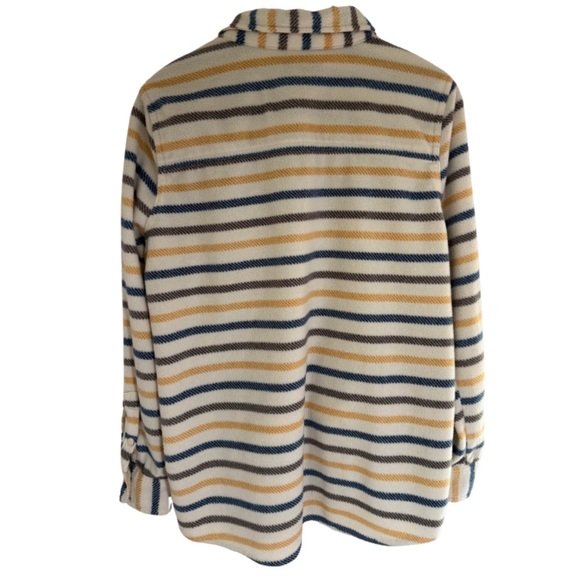 D. O’Neill Stripped Long Sleeve Shacket size L - Picture 2 of 3